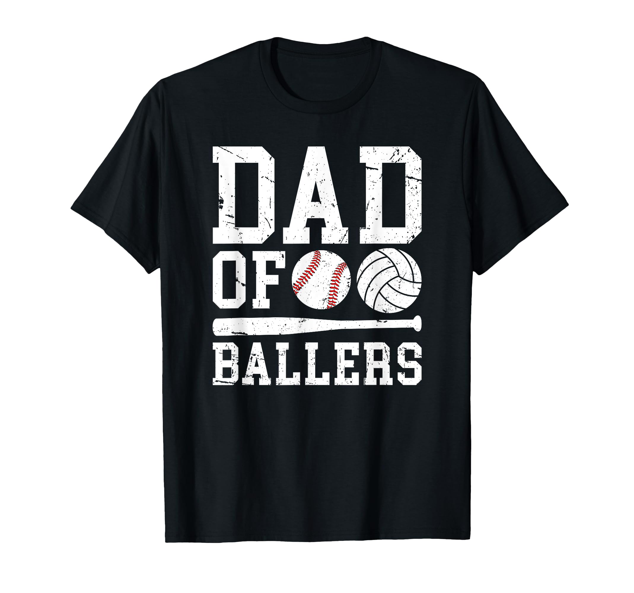 Dad Ballers Proud Volleyball T-Shirt - Minimalist Print for Adults - T-Shirt, Sweatshirt, Hoodie