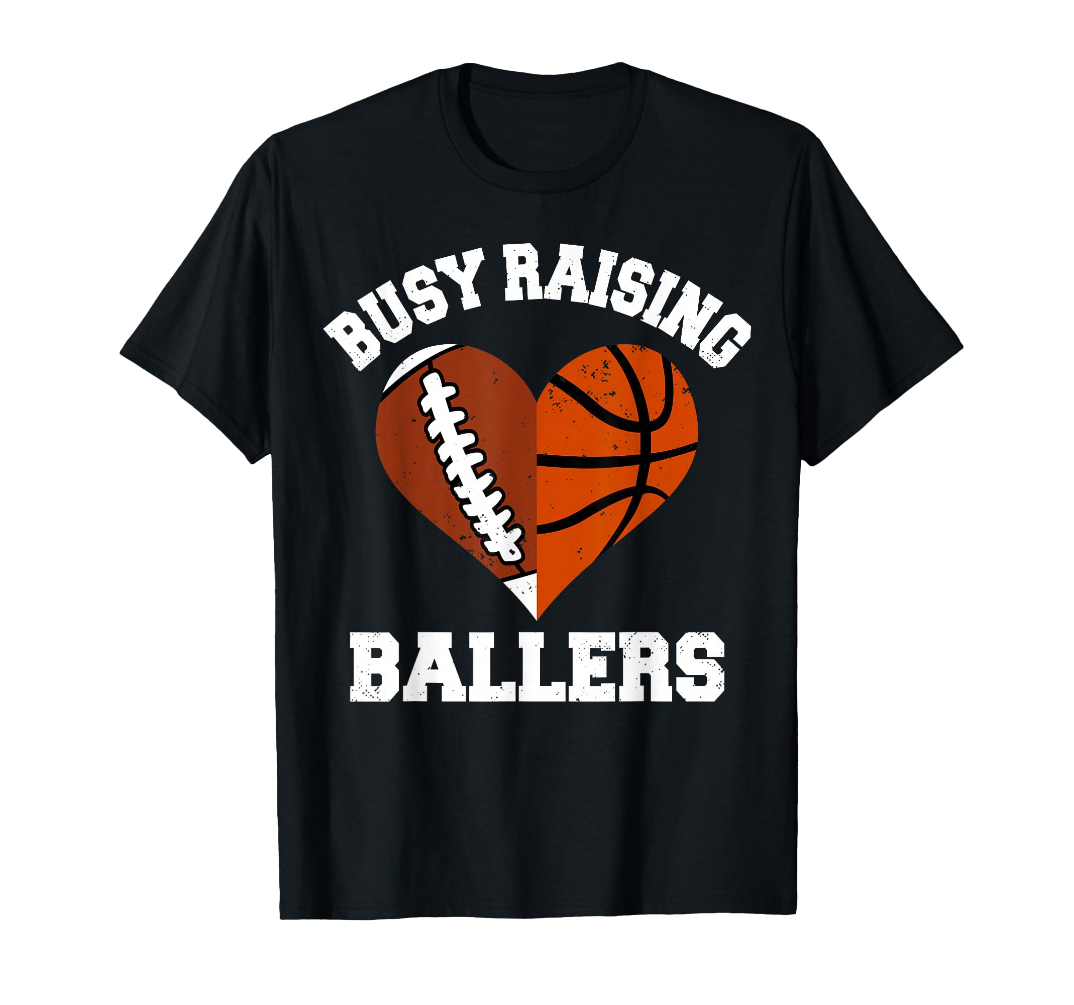 Busy Raising Ballers Football T-Shirt - Custom Art Print for Adults - T-Shirt, Sweatshirt, Hoodie