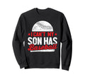 Funny Baseball Sport Baseball Mom And Dad Sweatshirt - Graphic Print Unisex - T-Shirt, Sweatshirt, Hoodie