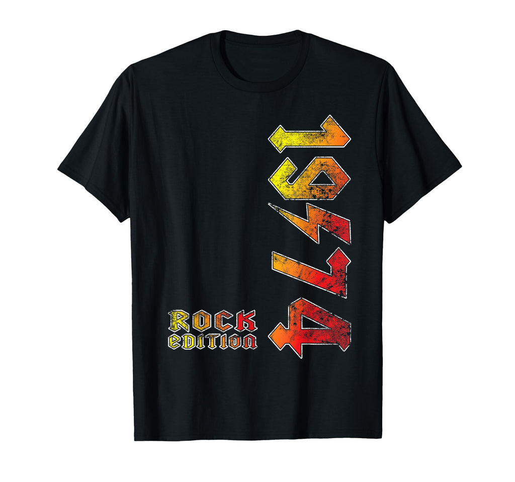 1974 Rock Music Lovers Gift T-Shirt - Fun Novelty Design for Adults - T-Shirt, Sweatshirt, Hoodie