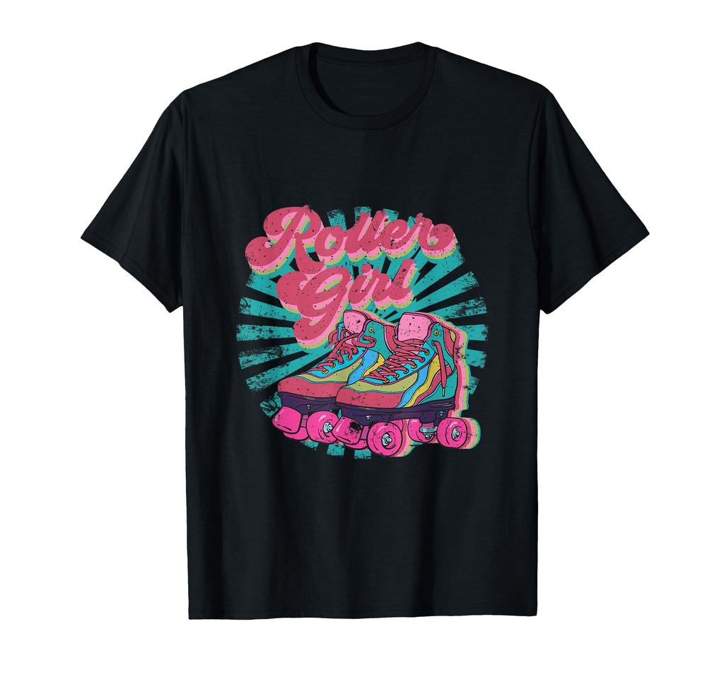 Roller Skate Skating 70S Gift T-Shirt - Aesthetic Graphic for Adults - T-Shirt, Sweatshirt, Hoodie