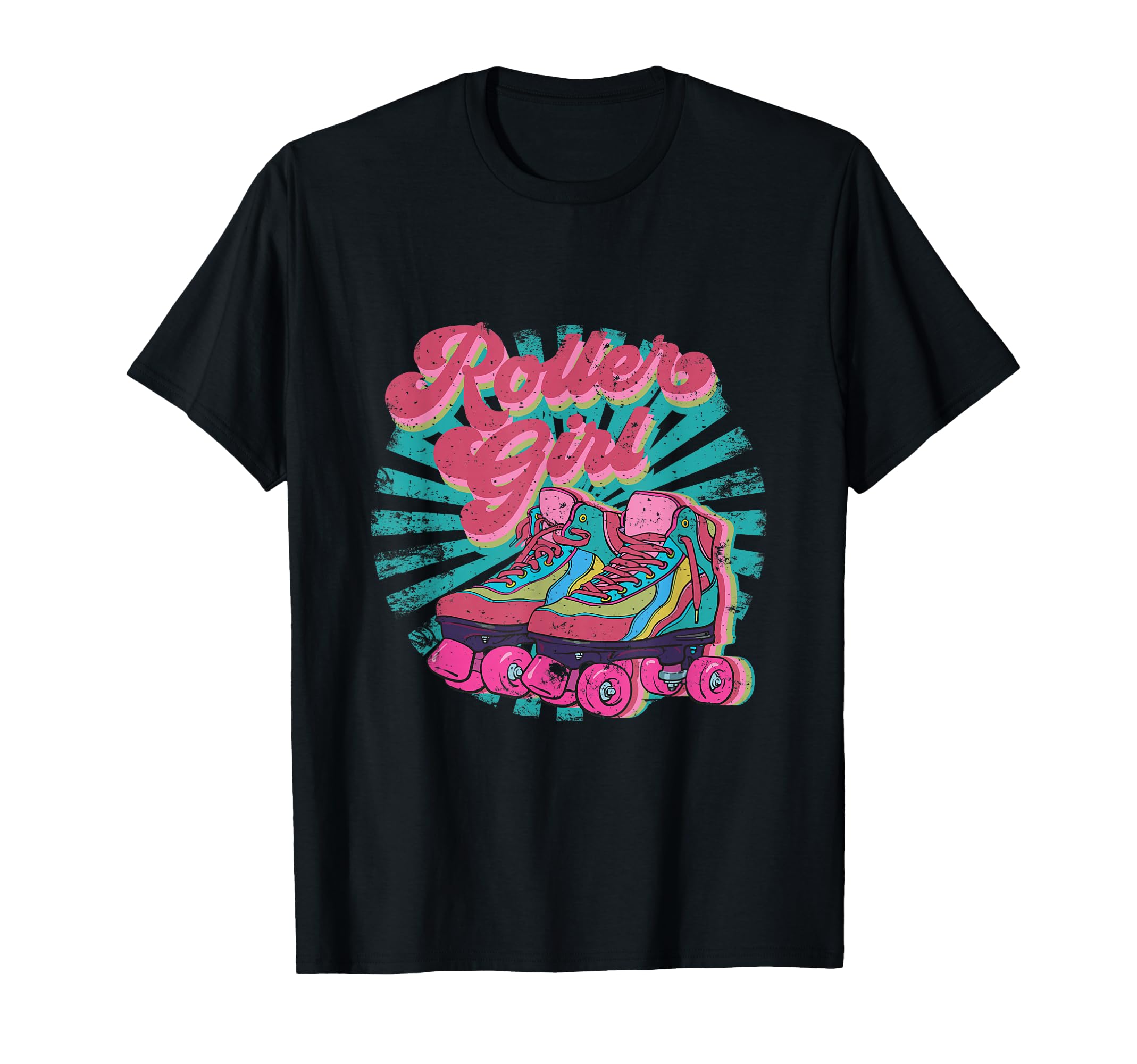 Roller Skate Skating 70S Gift T-Shirt - Aesthetic Graphic for Adults - T-Shirt, Sweatshirt, Hoodie