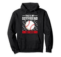 Catchers Pitcher Boyfriend Baseball Hoodie - Minimalist Print Unisex - T-Shirt, Sweatshirt, Hoodie