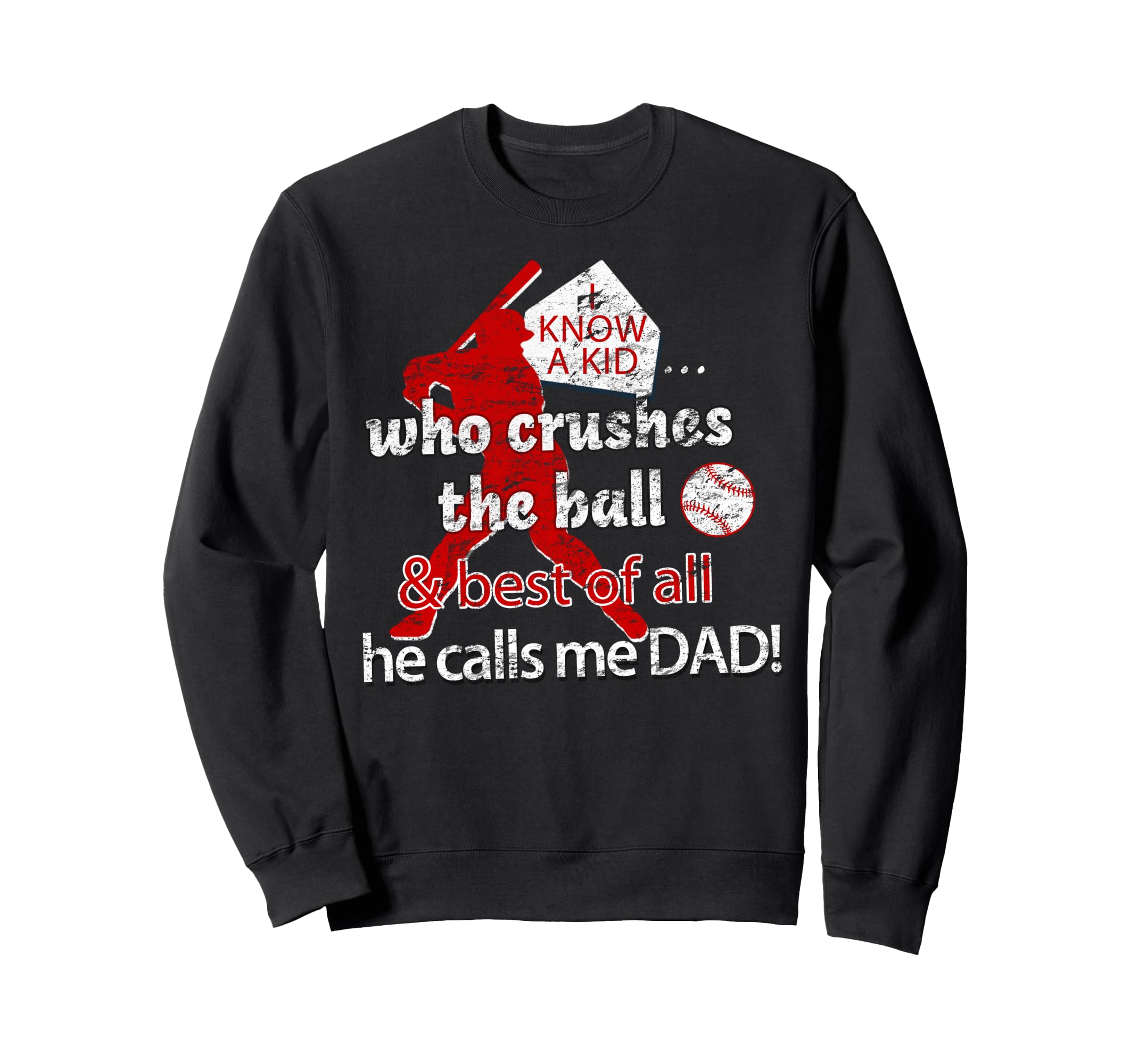 Favorite Baseball Player Calls Me Sweatshirt - Graphic Print for Adults - T-Shirt, Sweatshirt, Hoodie