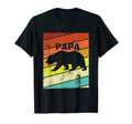 Papa Bear Sunset Daddy Grizzly T-Shirt - Fun Novelty Design Unisex - T-Shirt, Sweatshirt, Hoodie
