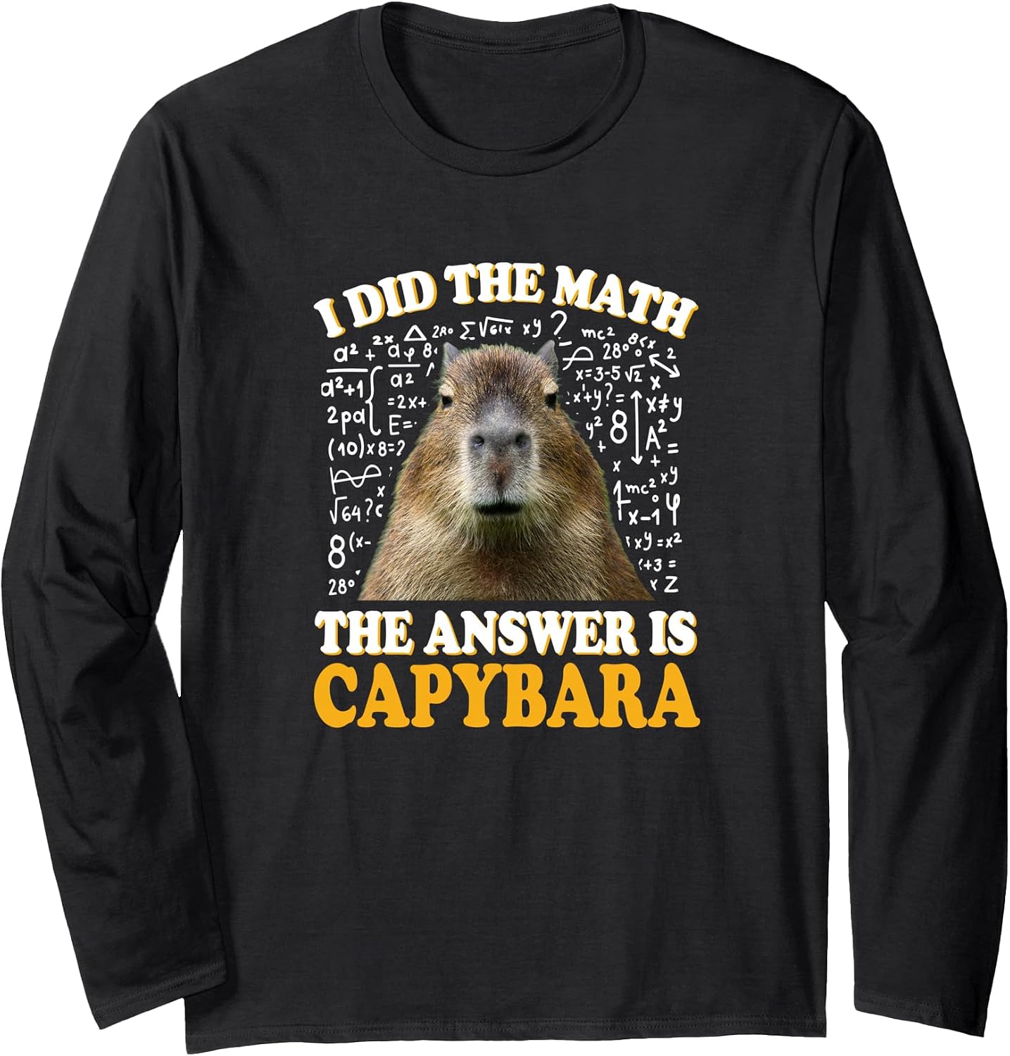 Funny Teacher Capybara Gifts - Adult & Kids T-Shirts, Sweatshirts & Hoodies apparel design preview 1