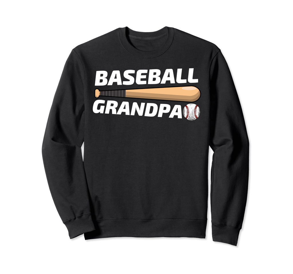 Baseball Grandpa Family Matching Funny Sweatshirt - Novelty Apparel Unisex - T-Shirt, Sweatshirt, Hoodie