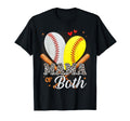 Mama Both Baseball Softball Mom Game T-Shirt - Unique Graphic for Adults - T-Shirt, Sweatshirt, Hoodie