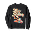 Roller Skating Skate 1970S Sweatshirt - Fun Novelty Design Unisex - T-Shirt, Sweatshirt, Hoodie