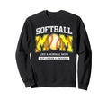 Loud And Proud Mom Life Softball Sweatshirt - Minimalist Print Men Women - T-Shirt, Sweatshirt, Hoodie