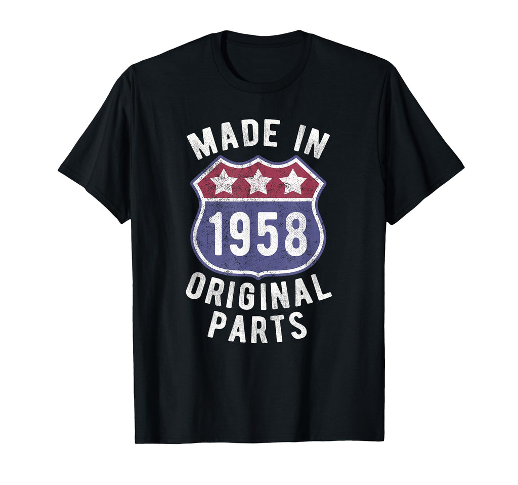 Born 1958 Made 1958 Original T-Shirt - Casual Everyday Wear for Adults - T-Shirt, Sweatshirt, Hoodie