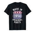 Born 1958 Made 1958 Original T-Shirt - Casual Everyday Wear for Adults - T-Shirt, Sweatshirt, Hoodie
