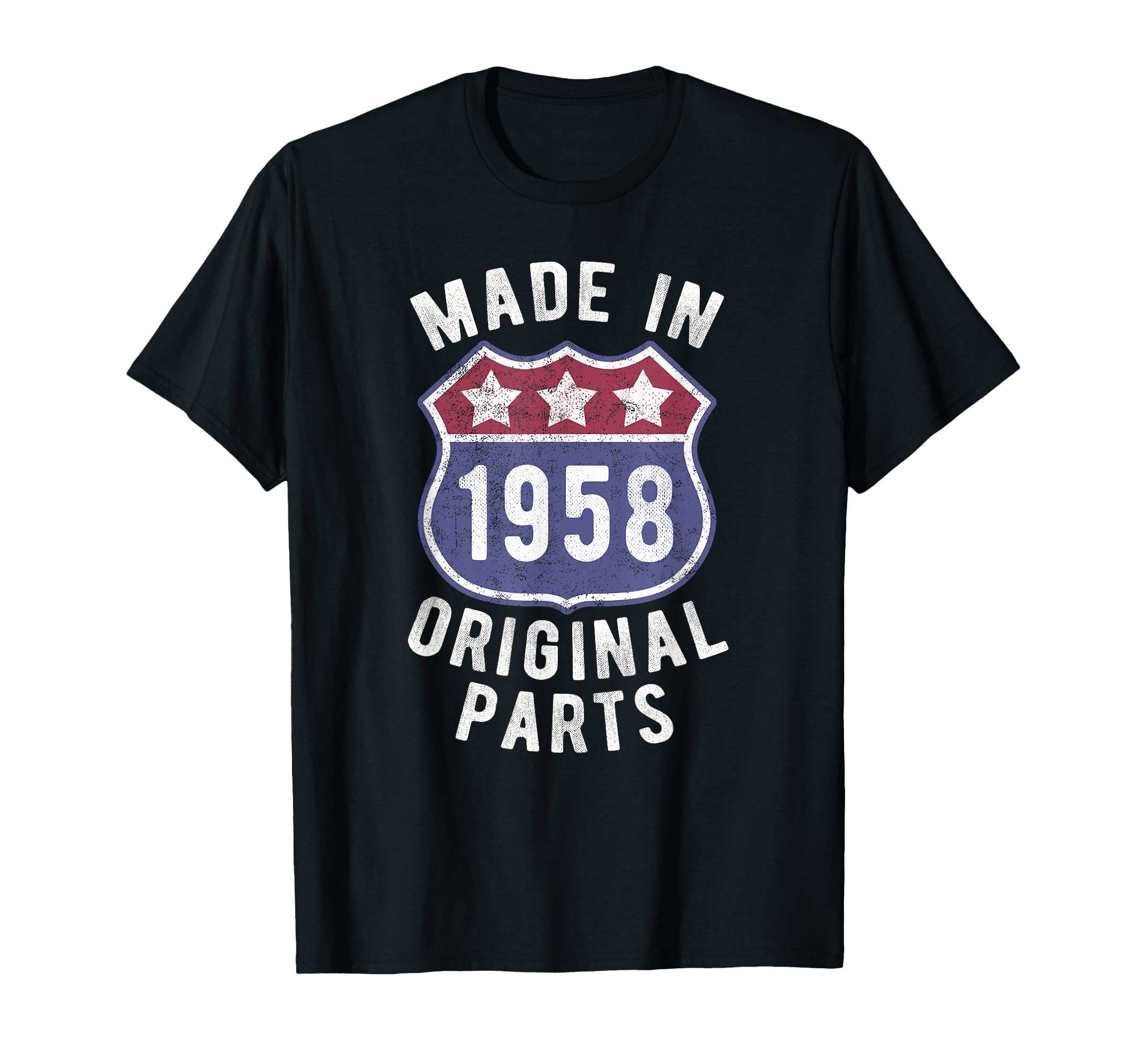 Born 1958 Made 1958 Original T-Shirt - Casual Everyday Wear for Adults - T-Shirt, Sweatshirt, Hoodie