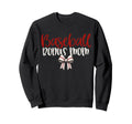 Baseball Bonus Mom Coquette Bow Sweatshirt - Minimalist Print for Adults - T-Shirt, Sweatshirt, Hoodie