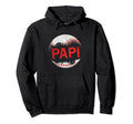 Baseball Papi Happy Fathers Day Proud Hoodie - Trendy Graphic Men Women - T-Shirt, Sweatshirt, Hoodie