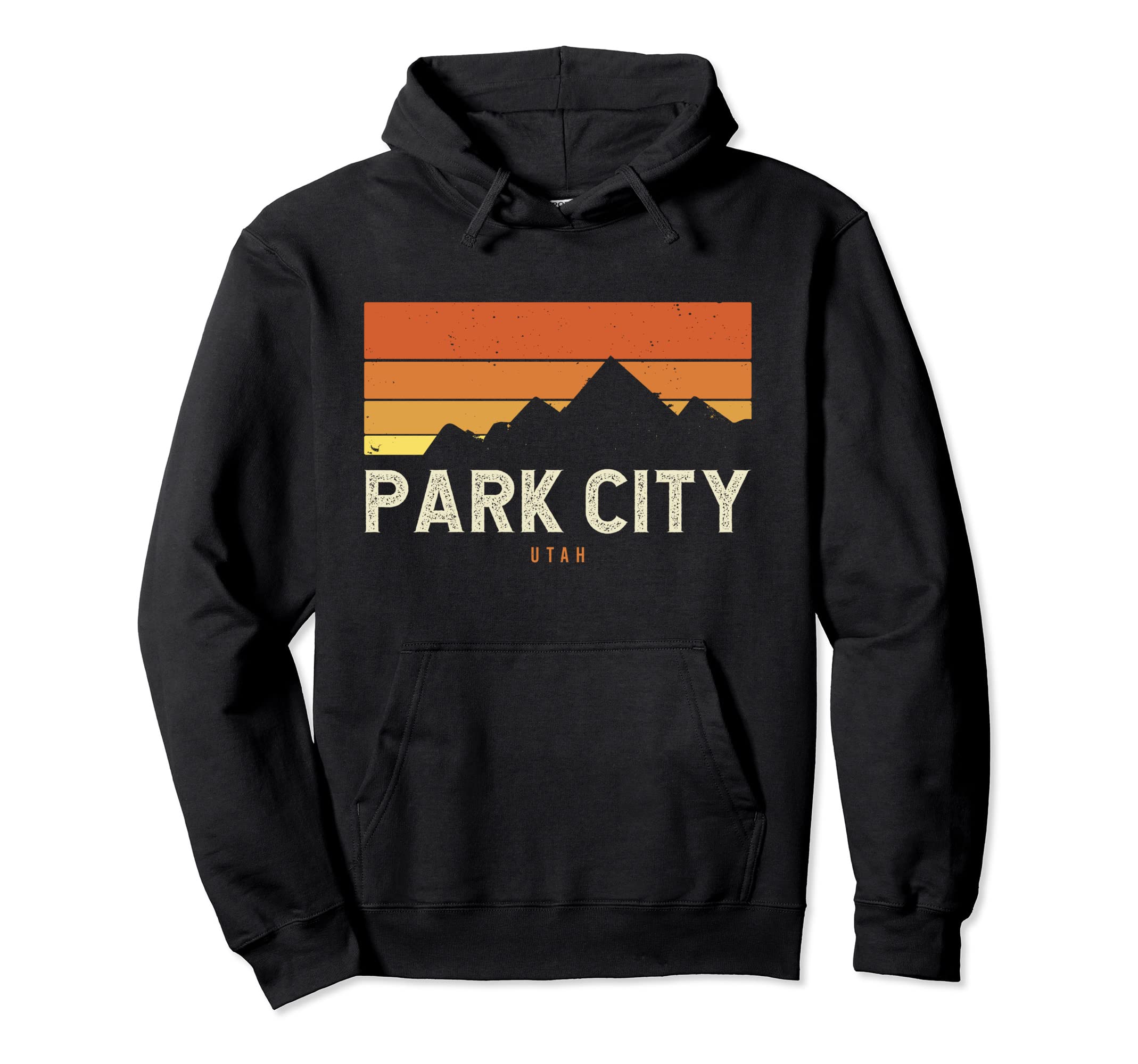 Park City Utah Mountains Hiking Hoodie - Fun Novelty Design for Adults - T-Shirt, Sweatshirt, Hoodie