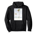 Beach Vaporwave Glitch Palms Hoodie - Trendy Graphic Unisex - T-Shirt, Sweatshirt, Hoodie