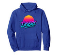 Dobre Sunset 80S Vaporwave Neon Hoodie - Graphic Print Unisex - T-Shirt, Sweatshirt, Hoodie