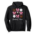 Baseball Mom Baseball Mama Mothers Day Hoodie - Graphic Print Men Women - T-Shirt, Sweatshirt, Hoodie