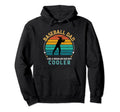 Baseball Dad Like Regular Dad But Hoodie - Aesthetic Graphic for Adults - T-Shirt, Sweatshirt, Hoodie