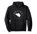Bruges Belgium Distressed Hoodie - Unique Graphic for Adults - T-Shirt, Sweatshirt, Hoodie