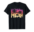 Sunset Palm Trees T-Shirt - Streetwear Style Unisex - T-Shirt, Sweatshirt, Hoodie