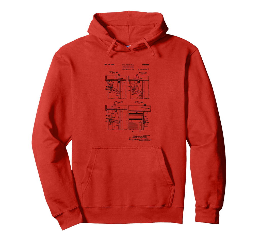 Camera Photographic Patent 1934 Hoodie - Custom Art Print for Adults - T-Shirt, Sweatshirt, Hoodie