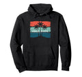 Goose Rocks Maine Summer Beach Palm Tree Hoodie - Trendy Graphic Men Women - T-Shirt, Sweatshirt, Hoodie