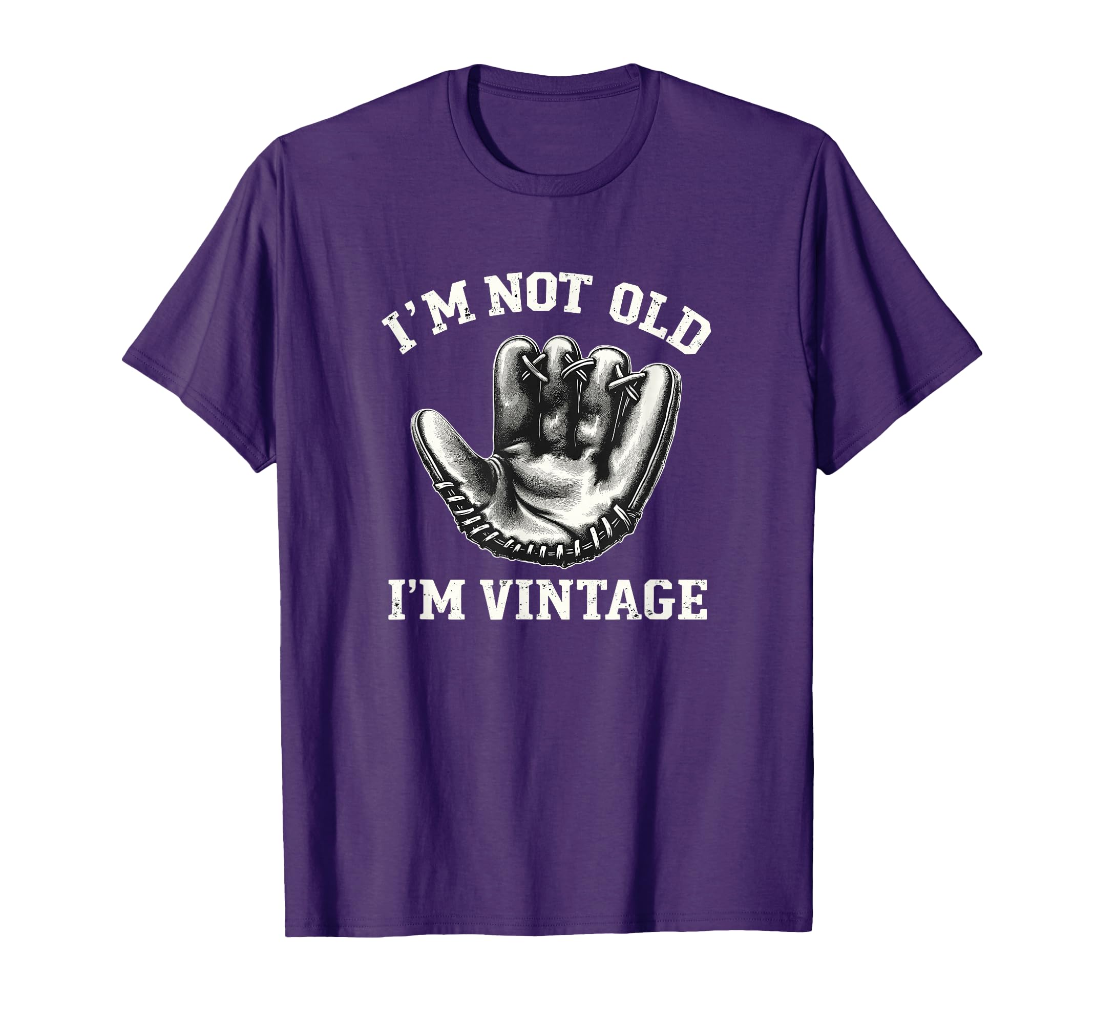 Im Not Old Im Old Time Funny Baseball T-Shirt - Custom Art Print Unisex - T-Shirt, Sweatshirt, Hoodie