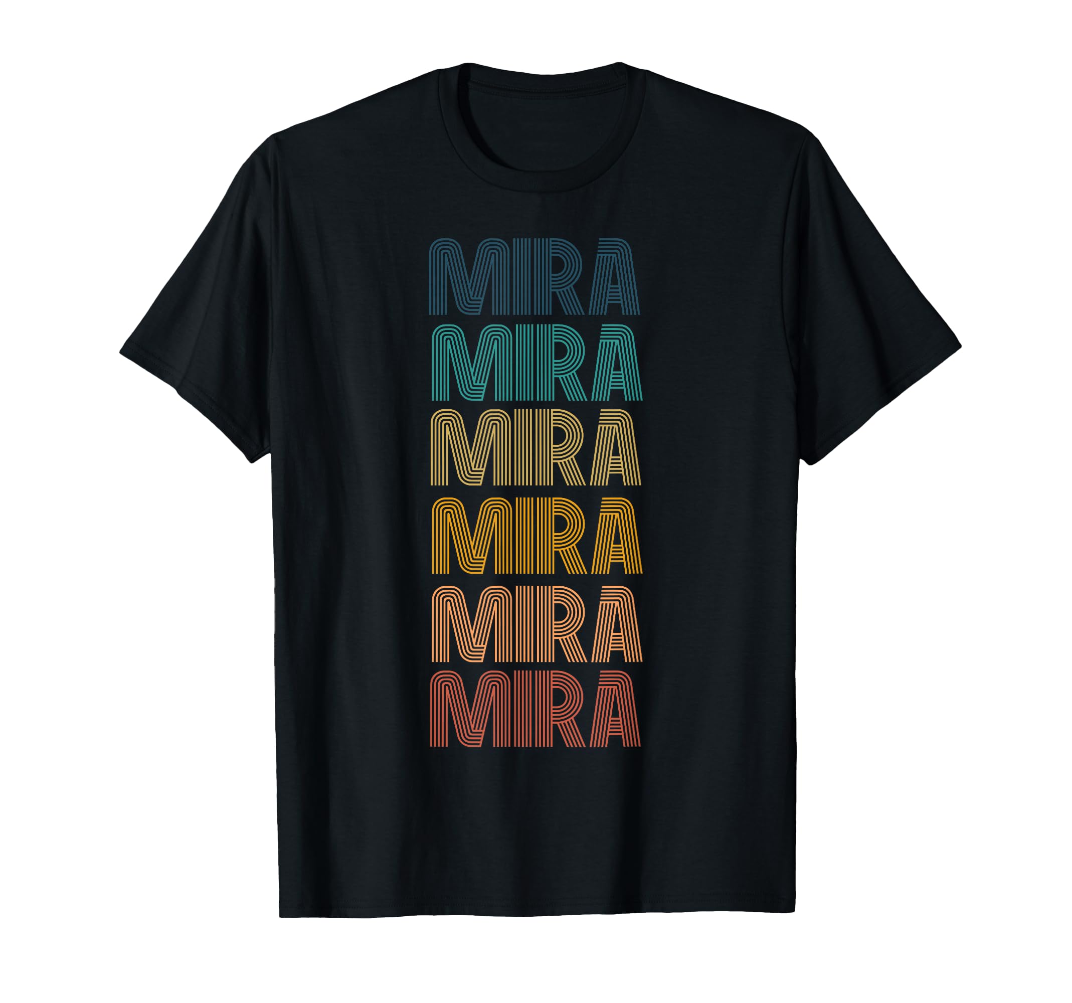 Mira Name 80S 90S T-Shirt - Trendy Graphic Men Women - T-Shirt, Sweatshirt, Hoodie