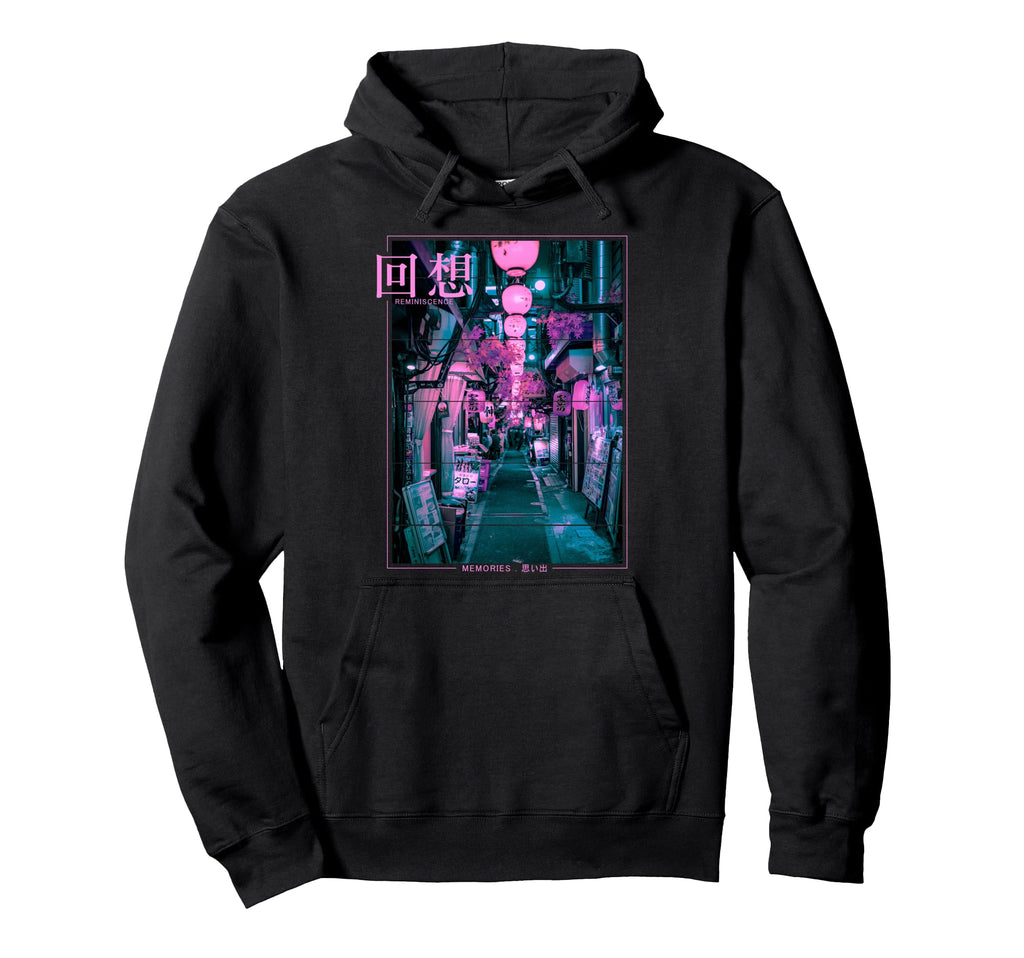 Vaporwave Streetwear Japanese 90S Lofi Hoodie - Trendy Graphic for Adults - T-Shirt, Sweatshirt, Hoodie