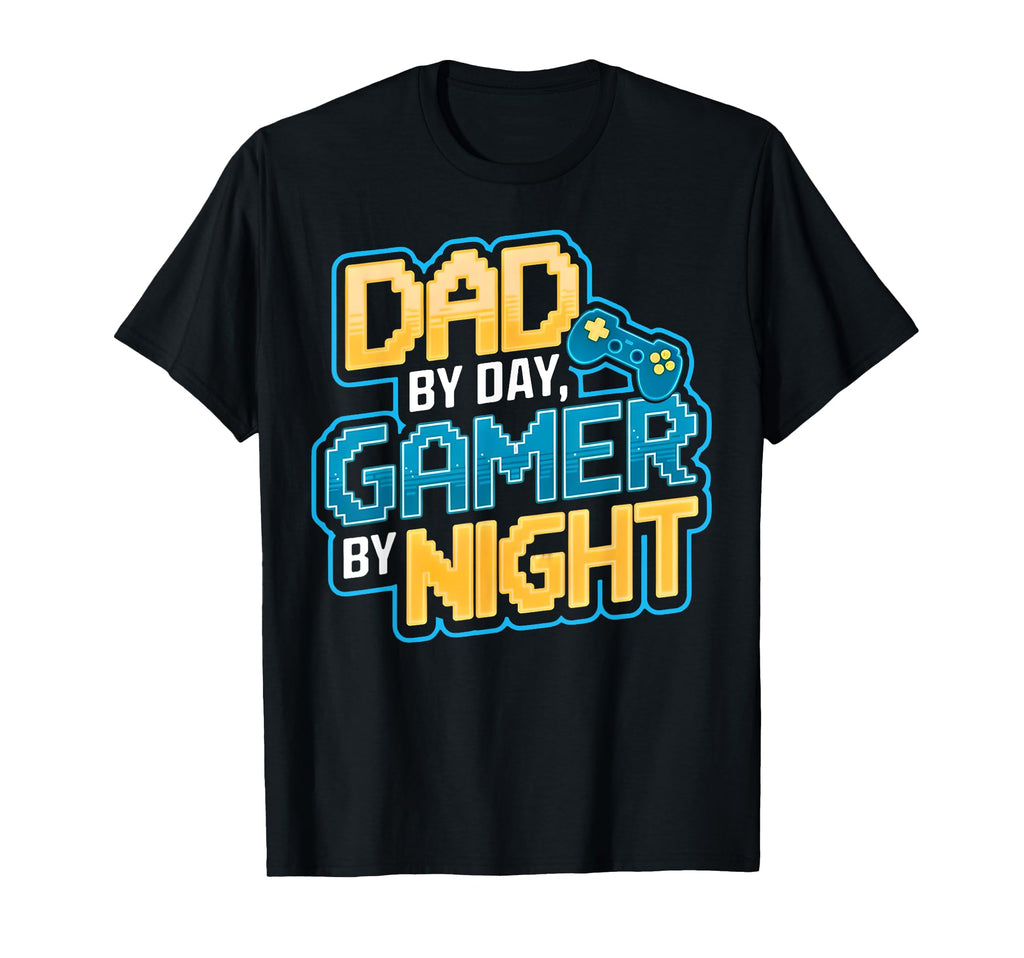 Dad Day Gamer Night Video Game Lover T-Shirt - Custom Art Print for Adults - T-Shirt, Sweatshirt, Hoodie