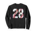 Baseball Mom 28 Jersey Baseball Sweatshirt - Fun Novelty Design Unisex - T-Shirt, Sweatshirt, Hoodie
