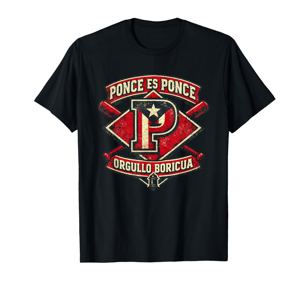Puerto Rico Ponce Es Ponce Orgullo Boricua T-Shirt - Unique Graphic Unisex - T-Shirt, Sweatshirt, Hoodie