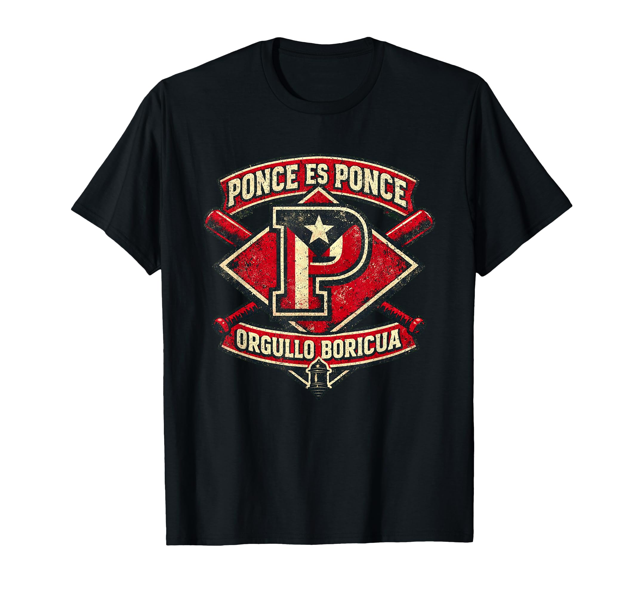 Puerto Rico Ponce Es Ponce Orgullo Boricua T-Shirt - Unique Graphic Unisex - T-Shirt, Sweatshirt, Hoodie