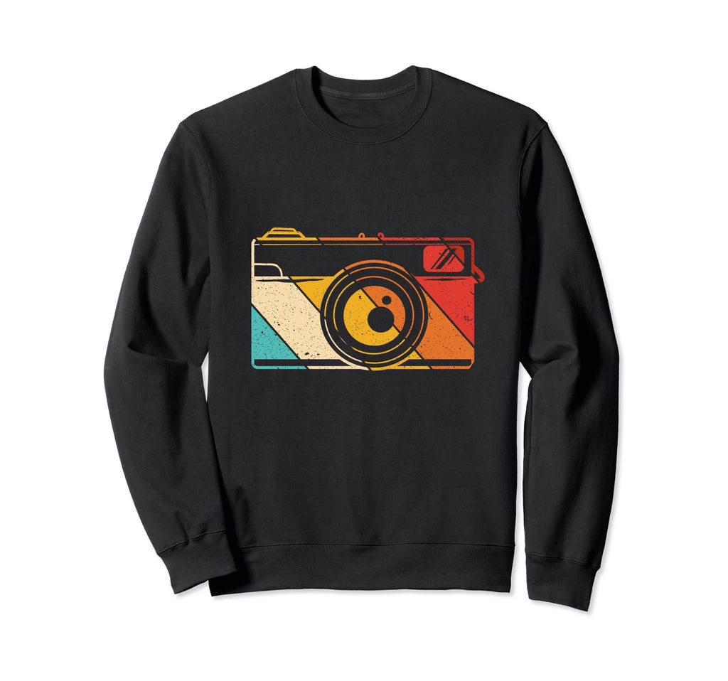 Camera Photography Lover Sweatshirt - Unique Graphic for Adults - T-Shirt, Sweatshirt, Hoodie
