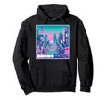 Tokyo Street Japanese Vaporwave Hoodie - Fun Novelty Design Men Women - T-Shirt, Sweatshirt, Hoodie