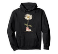 Boho Daisy Flower Botanical Hoodie - Fun Novelty Design Men Women - T-Shirt, Sweatshirt, Hoodie
