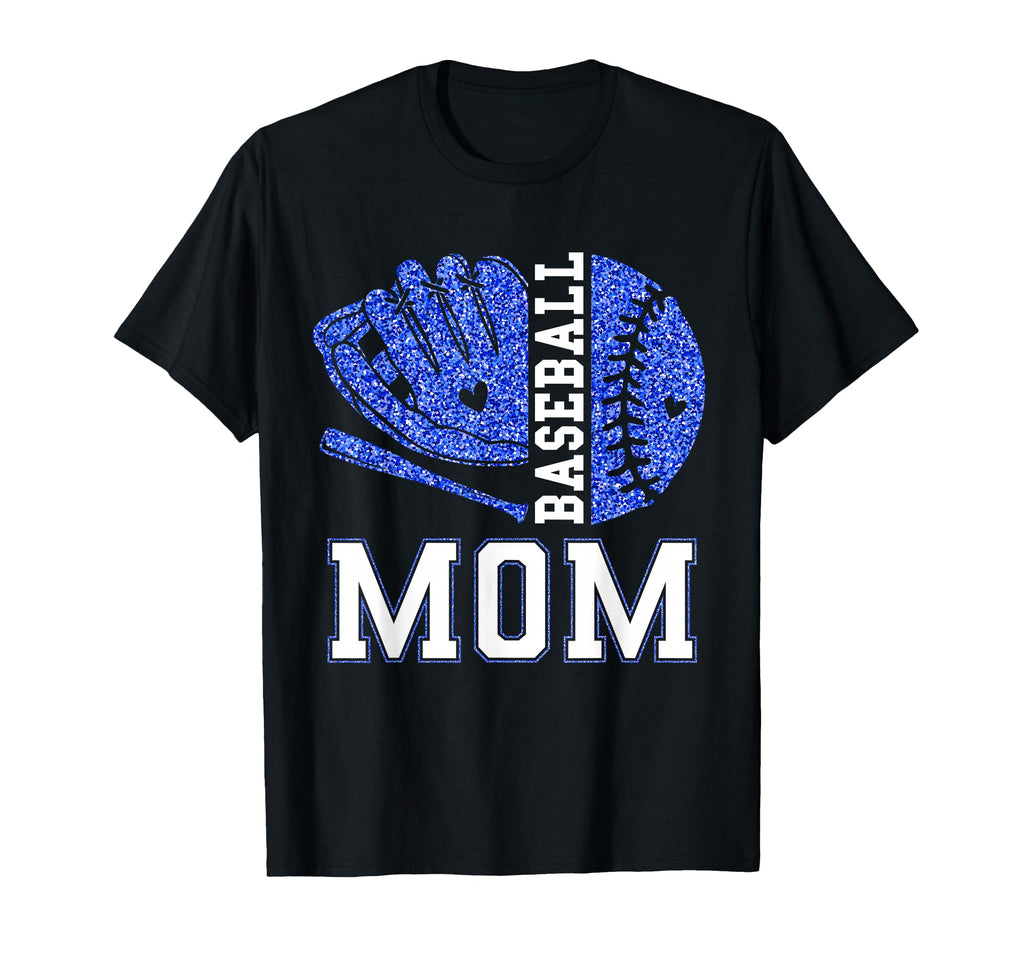 Baseball Mom Game Day Baseball T-Shirt - Fun Novelty Design for Adults - T-Shirt, Sweatshirt, Hoodie