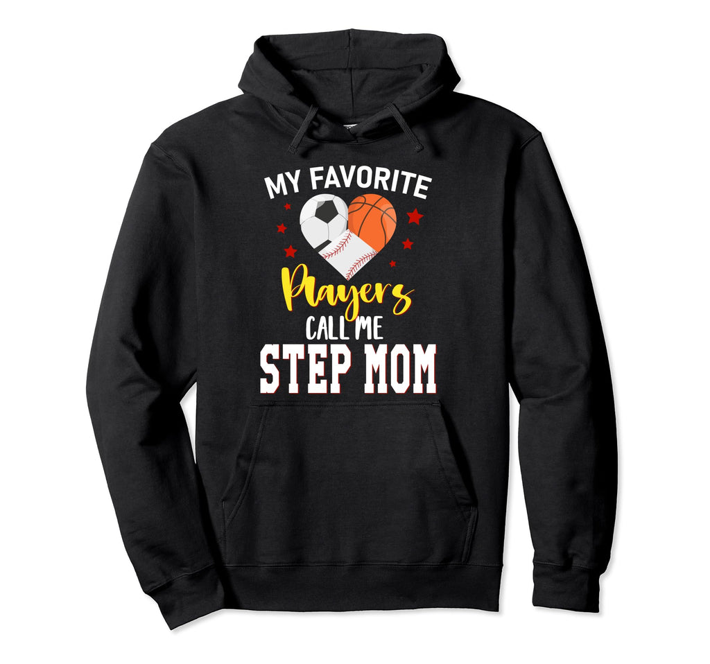 My Favorite Players Baseball Basketball Hoodie - Novelty Apparel Unisex - T-Shirt, Sweatshirt, Hoodie