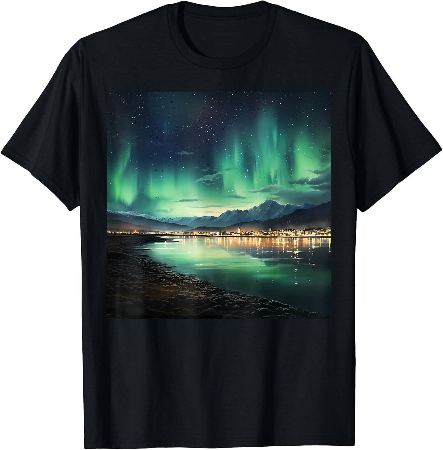 Icelandic Souvenirs Gifts by HH River's Travel - Adult & Kids T-Shirts, Sweatshirts & Hoodies apparel design preview 1