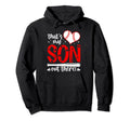 Thats My Son Baseball Mom Dad Mothers Day Hoodie - Novelty Apparel Unisex - T-Shirt, Sweatshirt, Hoodie