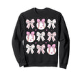 Baseball Mom Bows Baseball Mama Sweatshirt - Fun Novelty Design Men Women - T-Shirt, Sweatshirt, Hoodie