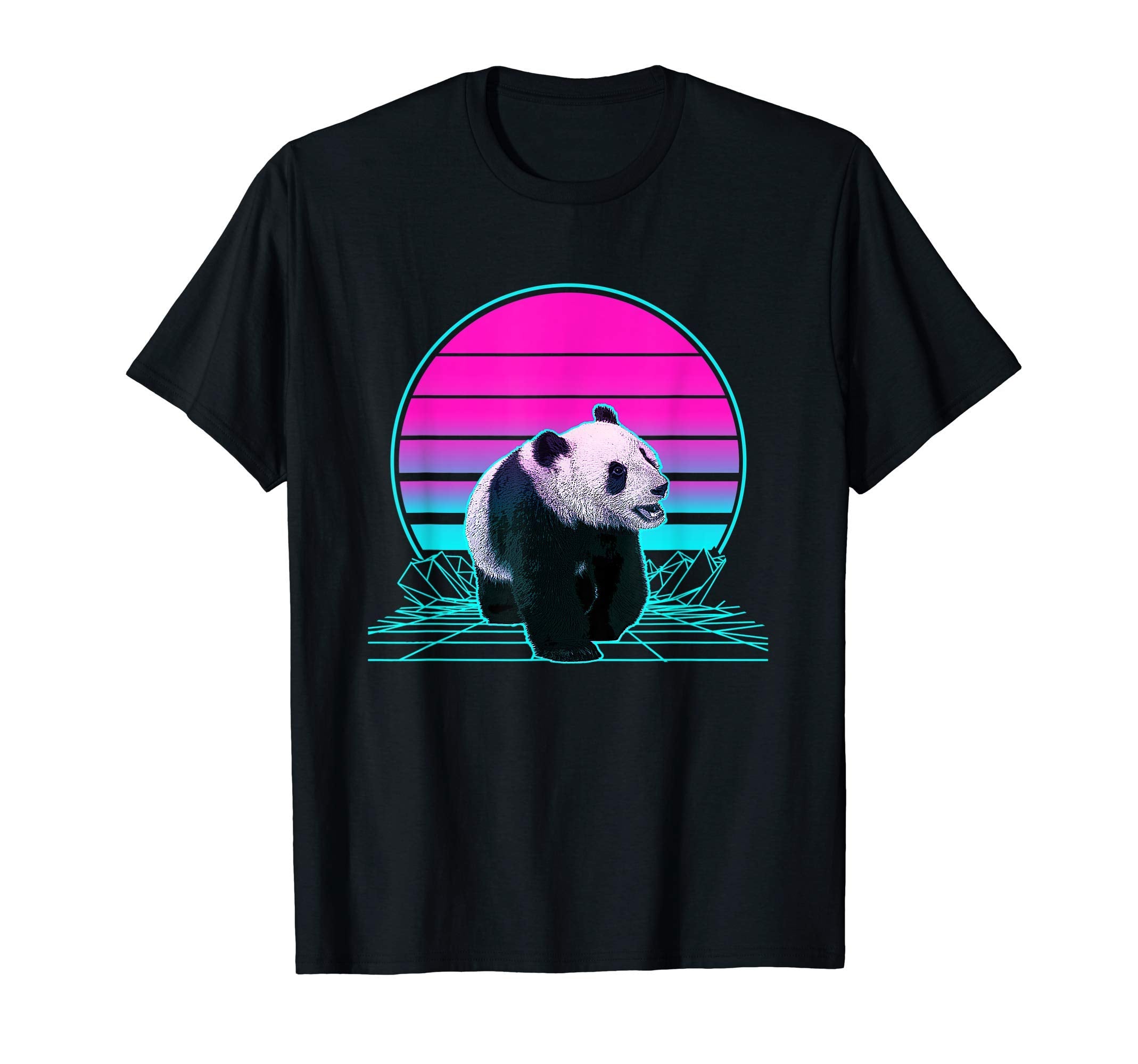 Sunset Panda T-Shirt - Novelty Apparel Men Women - T-Shirt, Sweatshirt, Hoodie
