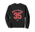 Cody Bellinger 35 Mlbpa Los Sweatshirt - Custom Art Print Men Women - T-Shirt, Sweatshirt, Hoodie