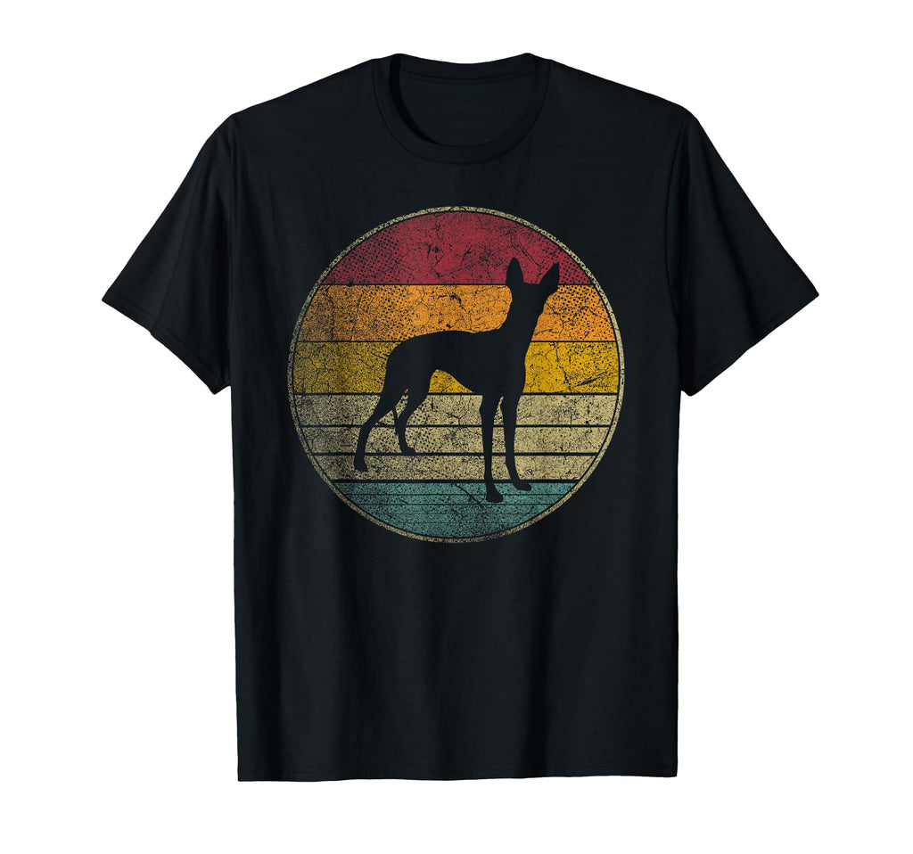 Ibizan Hound Dog Distressed Silhouette T-Shirt - Minimalist Print Unisex - T-Shirt, Sweatshirt, Hoodie