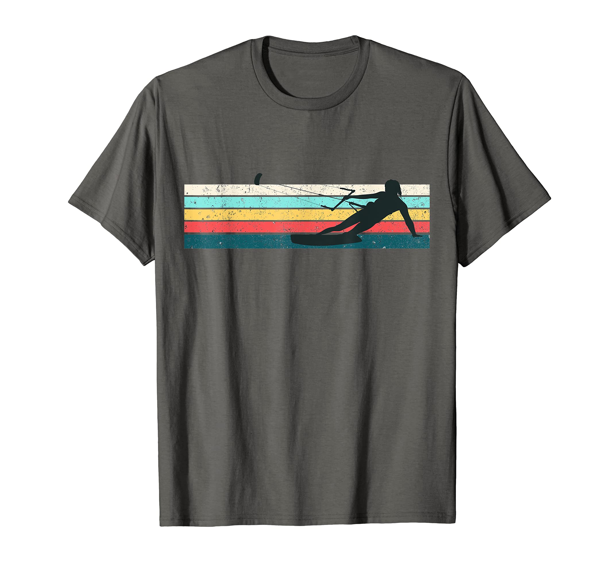 Kitesurf Kitesurfing Surf Stripe T-Shirt - Novelty Apparel for Adults - T-Shirt, Sweatshirt, Hoodie
