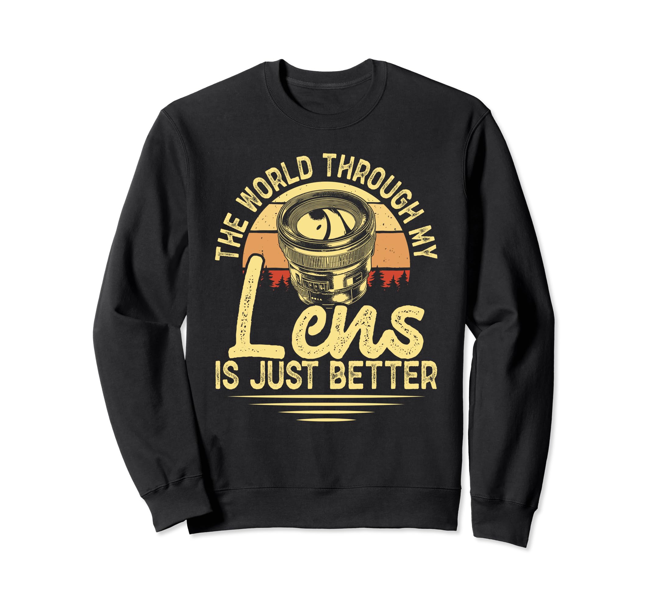 Photo Camera Photographer Flash Sweatshirt - Minimalist Print Unisex - T-Shirt, Sweatshirt, Hoodie