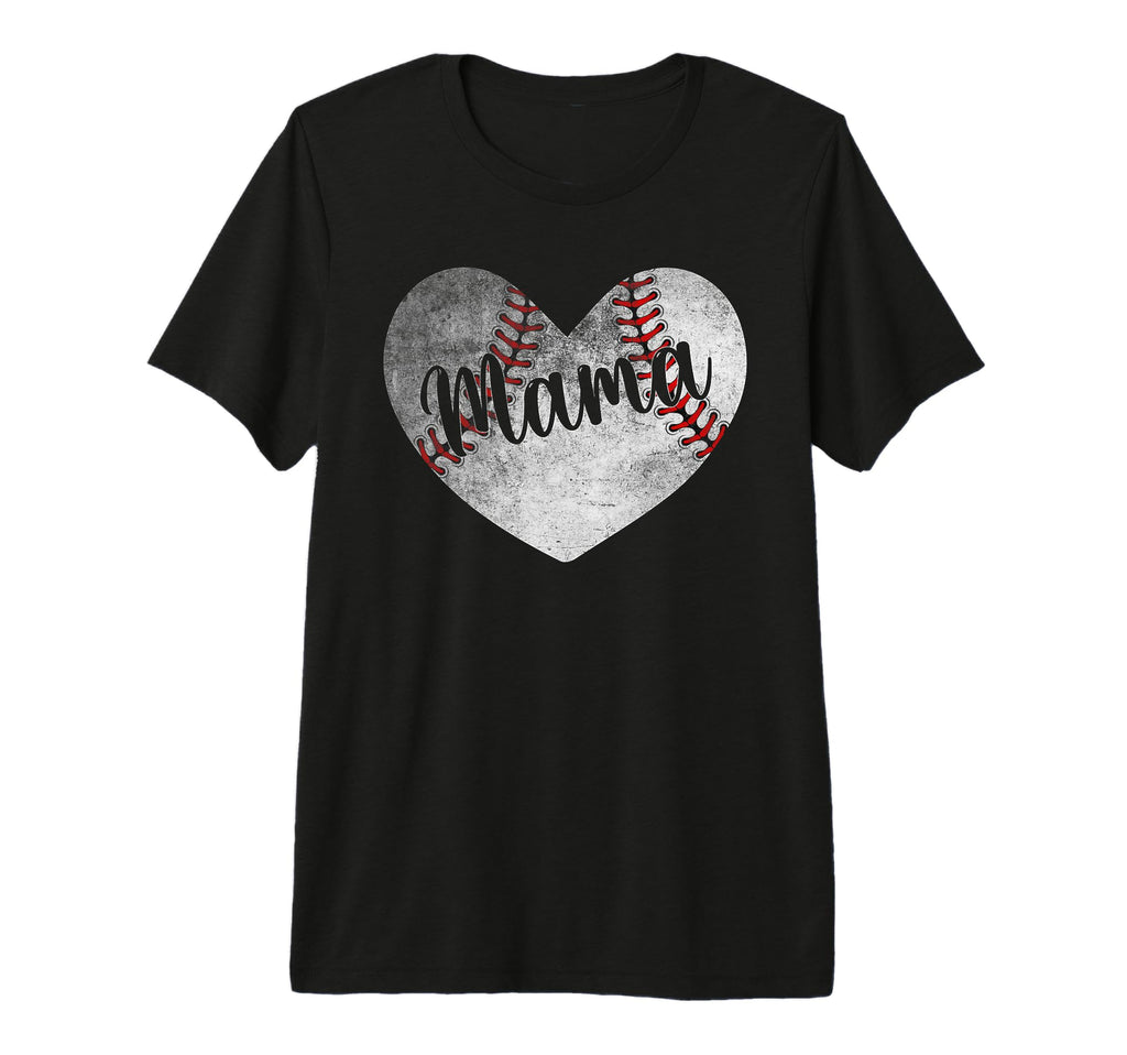 Baseball Mama Mom Mothers Day T-Shirt - Fun Novelty Design Men Women - T-Shirt, Sweatshirt, Hoodie