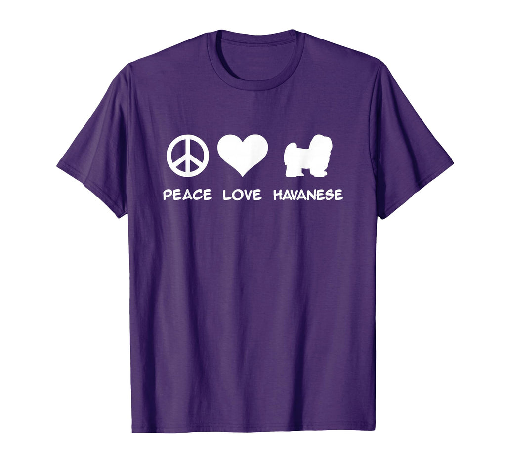 Peace Love Havanese T-Shirt - Custom Art Print for Adults - T-Shirt, Sweatshirt, Hoodie